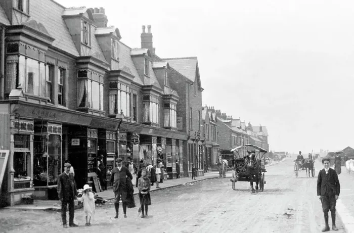 Framed Print : Victoria Road, Cleveleys Framed Print : Victoria Road, Cleveleys