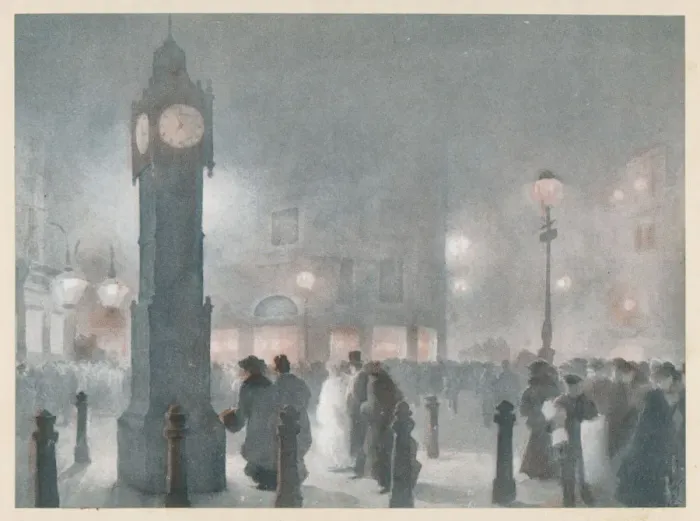 Framed Print : VICTORIA STATION 1907 Framed Print : VICTORIA STATION 1907