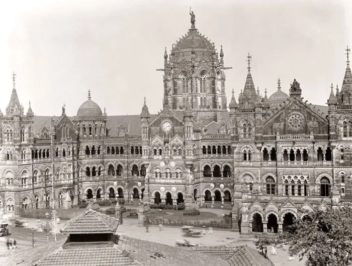 Framed Print : Victoria Station Bombay, Mumbai, India, c. 1890 s Framed Print : Victoria Station Bombay, Mumbai, India, c. 1890 s
