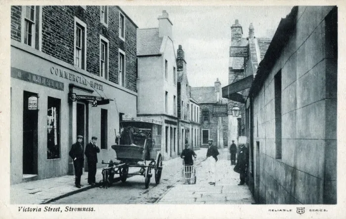 Framed Print : Victoria Street, Stromness, Orkney, Scotland Framed Print : Victoria Street, Stromness, Orkney, Scotland