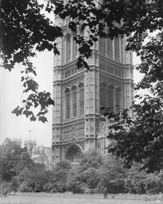 Framed Print : Victoria Tower 1930S Framed Print : Victoria Tower 1930S
