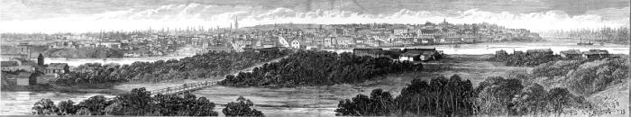Framed Print : Victoria, Vancouver Island, 1882 Framed Print : Victoria, Vancouver Island, 1882