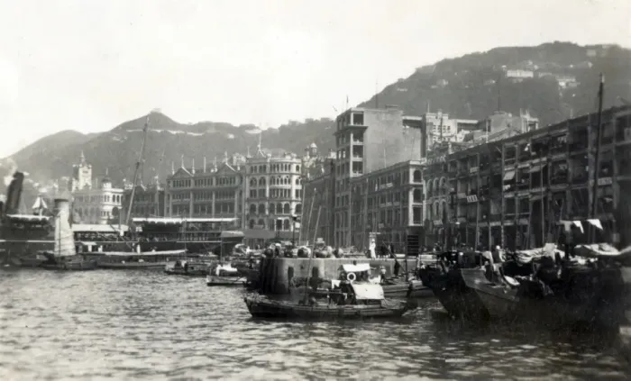Framed Print : Victoria waterfront, Hong Kong Framed Print : Victoria waterfront, Hong Kong