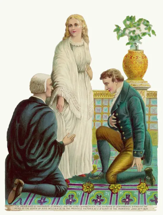 Framed Print : VICTORIA / WILLIAM DEAD Framed Print : VICTORIA / WILLIAM DEAD