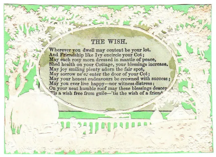 Framed Print : Victorian 1890s Card Greetings Pale Green White Framed Print : Victorian 1890s Card Greetings Pale Green White