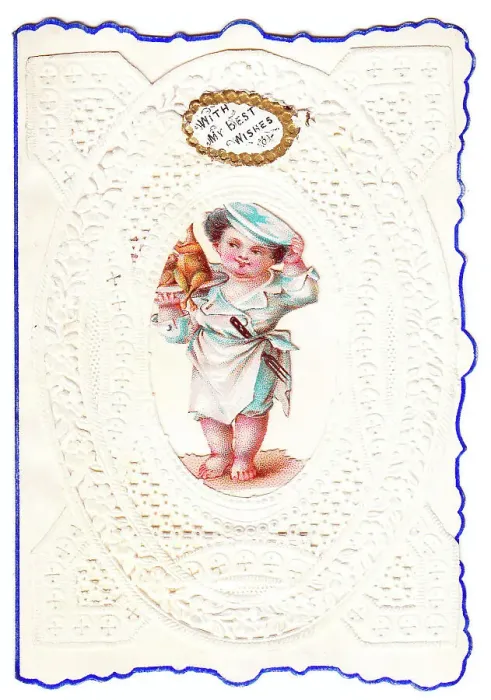 Framed Print : Victorian 1890s Card Greetings White Ornate Lace Framed Print : Victorian 1890s Card Greetings White Ornate Lace