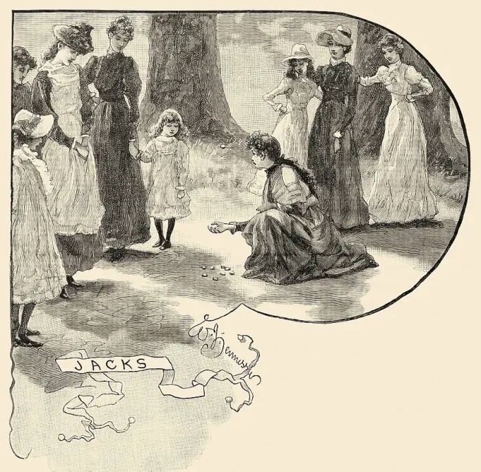 Framed Print : Victorian Children's Games Framed Print : Victorian Children's Games
