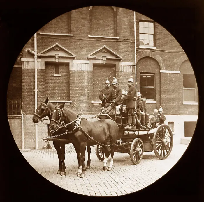 Framed Print : Victorian Fire Engine Framed Print : Victorian Fire Engine