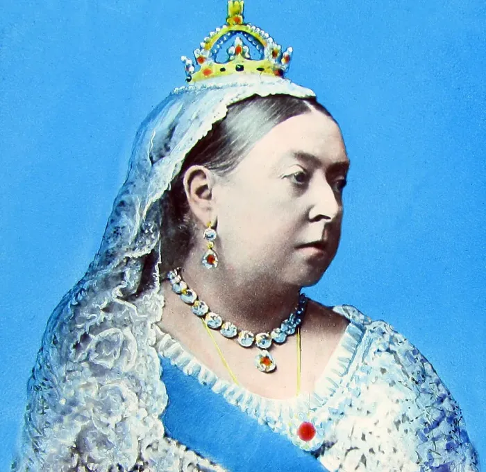 Framed Print : Victorian Magic Lantern Slide Queen Victoria Framed Print : Victorian Magic Lantern Slide Queen Victoria