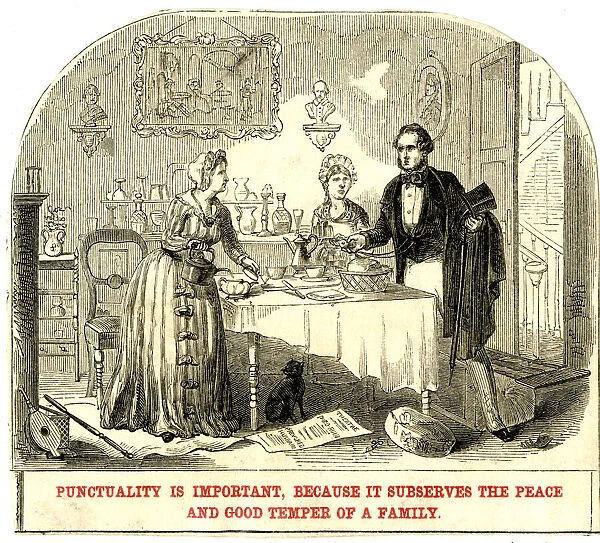 Victorian morals - punctuality is important