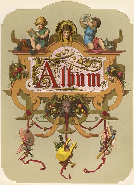 Victorian Photo Album - title page