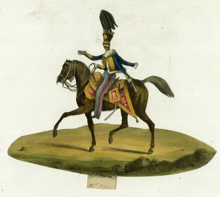 Framed Print : Victorian scrap, 10th Hussars, Cavalry Regiment Framed Print : Victorian scrap, 10th Hussars, Cavalry Regiment