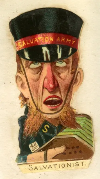 Framed Print : Victorian Scrap -- Salvationist Framed Print : Victorian Scrap -- Salvationist