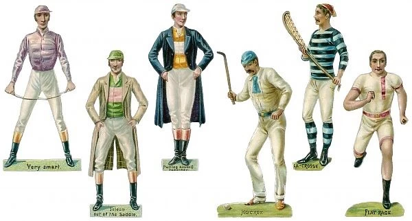 Six Victorian Sportsmen