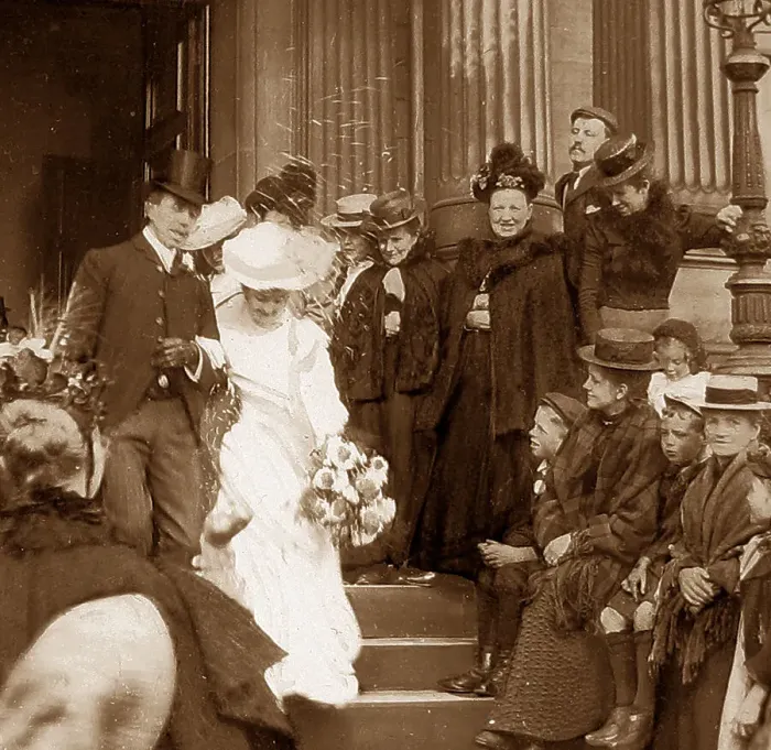 Framed Print : A Victorian Wedding Framed Print : A Victorian Wedding