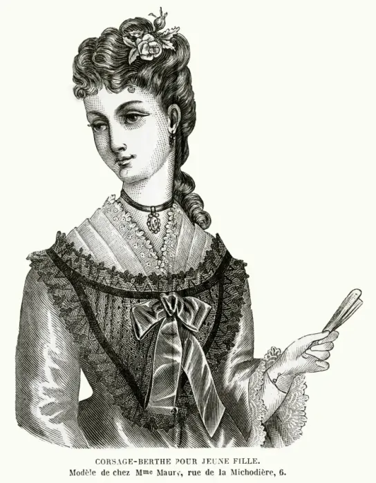 Framed Print : Victorian women 1875 Framed Print : Victorian women 1875