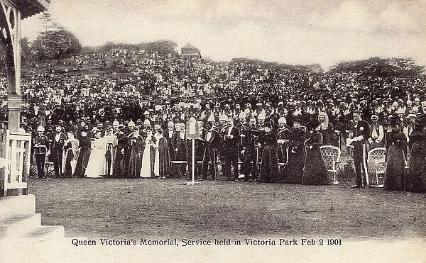 Victoria's Memorial Service, Victoria Park, Sierra Leone