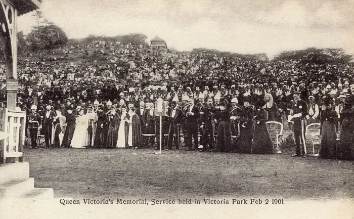Framed Print : Victoria's Memorial Service, Victoria Park, Sierra Leone Framed Print : Victoria's Memorial Service, Victoria Park, Sierra Leone
