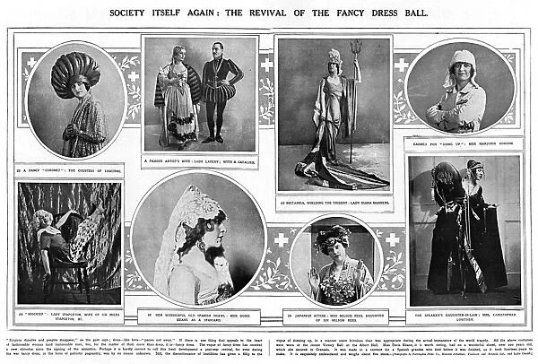 The Victory Ball at the Albert Hall, WW1