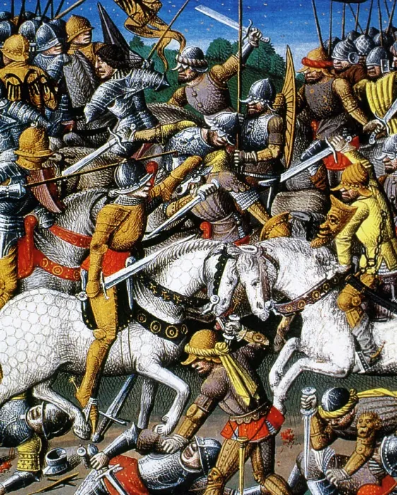 Framed Print : Victory of Heraclius over the Saracens. Miniature. Le Miroir Framed Print : Victory of Heraclius over the Saracens. Miniature. Le Miroir