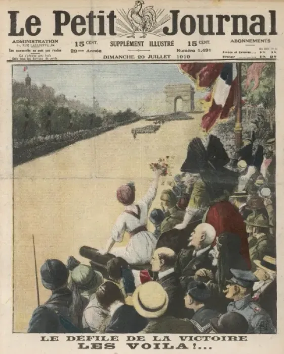 Framed Print : Victory Parade, Paris Framed Print : Victory Parade, Paris