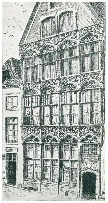 Framed Print : Vieille Maison A Malines Framed Print : Vieille Maison A Malines