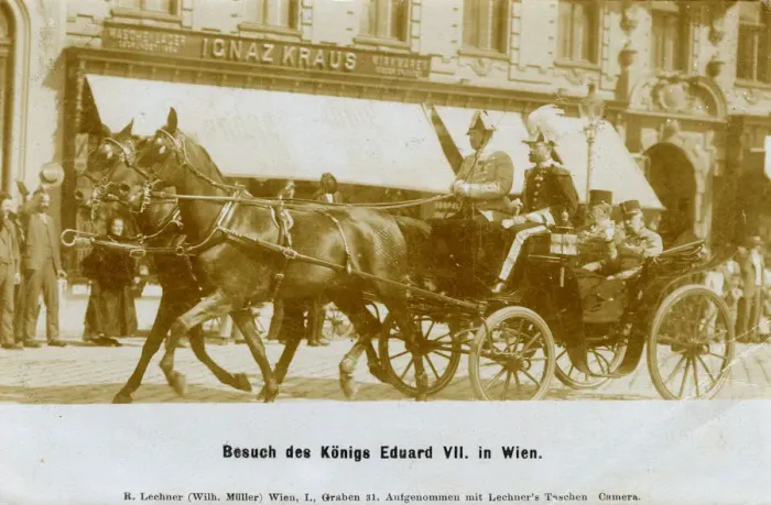 Framed Print : Vienna, Austria - Visit by King Edward VII Framed Print : Vienna, Austria - Visit by King Edward VII
