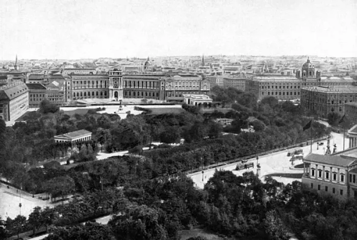 Framed Print : Vienna at the beginning of World War I Framed Print : Vienna at the beginning of World War I