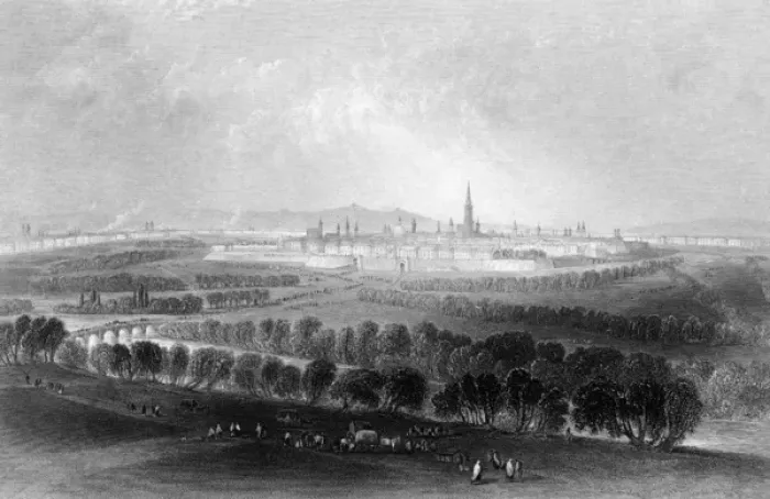 Framed Print : Vienna Distant View Framed Print : Vienna Distant View