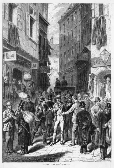 Framed Print : Vienna Jewish Quarter Framed Print : Vienna Jewish Quarter