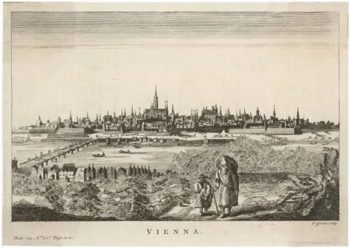 Framed Print : Vienna / Salman / 1750 Framed Print : Vienna / Salman / 1750