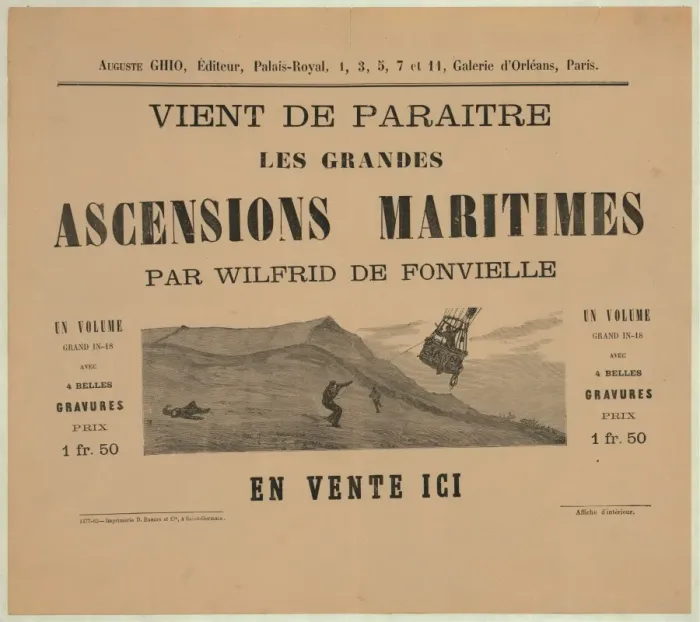 Framed Print : Vient de paraitre, les grandes ascensions maritimes par Wilf Framed Print : Vient de paraitre, les grandes ascensions maritimes par Wilf