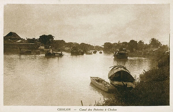 Vietnam - Cho Lon - The Canal of the Potteries