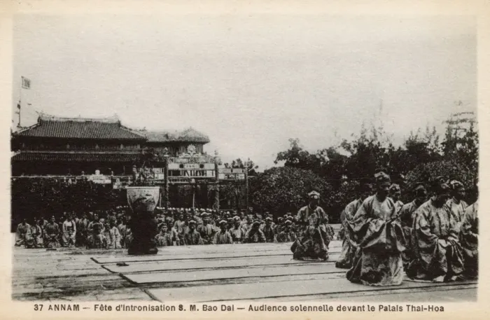 Framed Print : Vietnam - Hue - Investiture feast / festival of King Bao Dai Framed Print : Vietnam - Hue - Investiture feast / festival of King Bao Dai