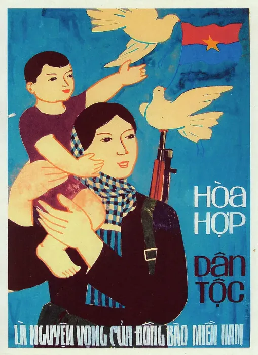 Framed Print : Vietnamese Patriotic Poster Framed Print : Vietnamese Patriotic Poster