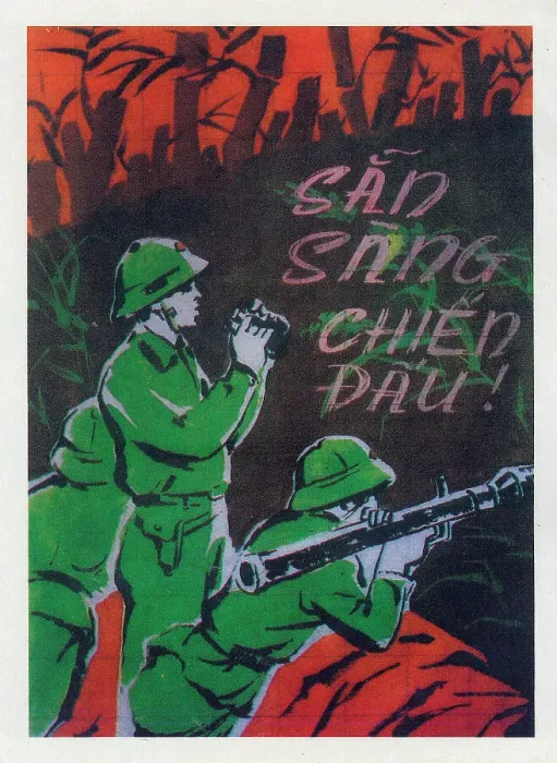 Framed Print : Vietnamese Patriotic Poster Framed Print : Vietnamese Patriotic Poster