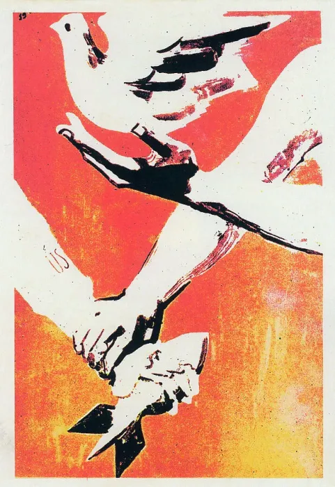 Framed Print : Vietnamese Patriotic Poster Framed Print : Vietnamese Patriotic Poster