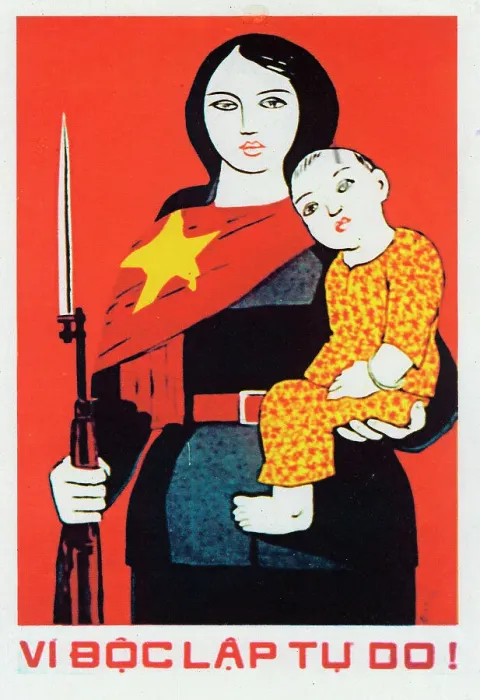 Framed Print : Vietnamese Patriotic Poster Framed Print : Vietnamese Patriotic Poster