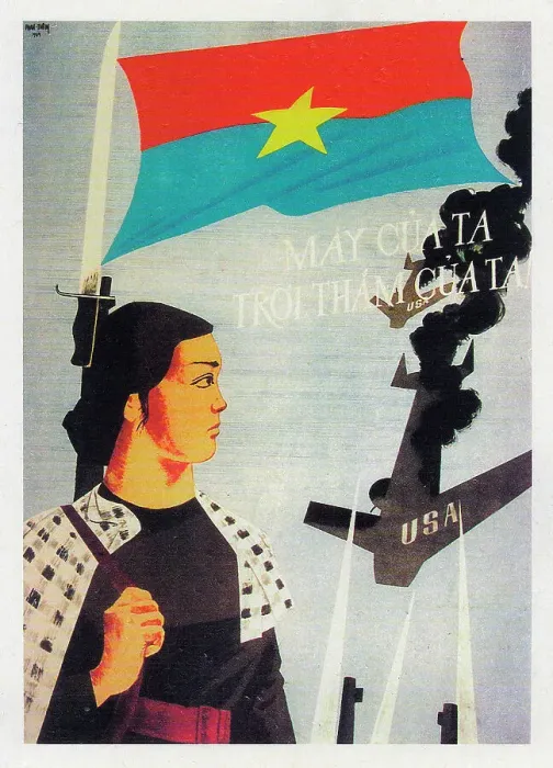 Framed Print : Vietnamese Patriotic Poster Framed Print : Vietnamese Patriotic Poster