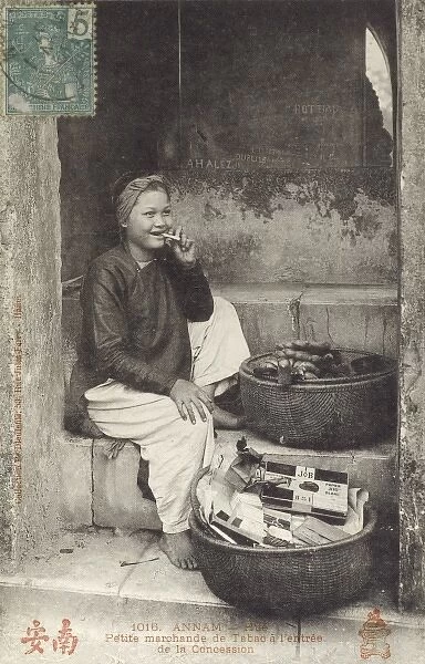 Vietnamese Woman - Hanoi - Cigarette Seller