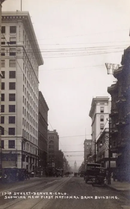 Framed Print : View of 17th Street, Denver, Colorado, USA Framed Print : View of 17th Street, Denver, Colorado, USA