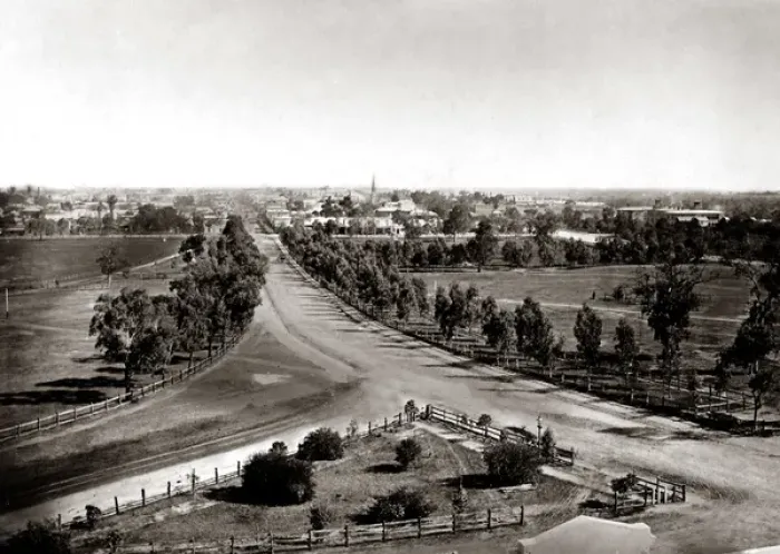 Framed Print : View of Adelaide, Australia, circa 1880 Framed Print : View of Adelaide, Australia, circa 1880