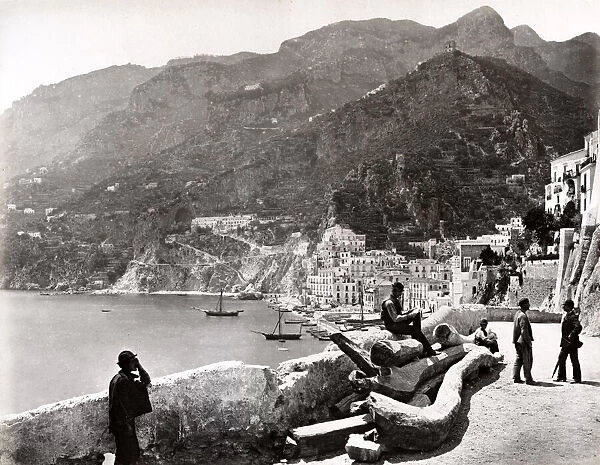View at Amalfi, Italy