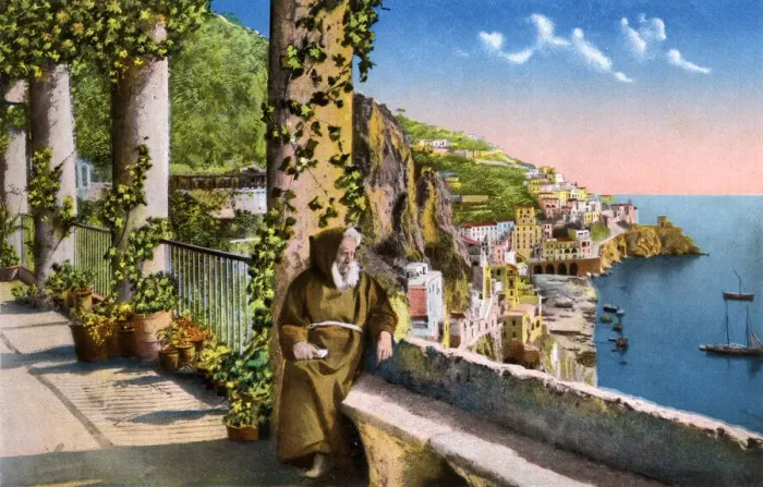 Framed Print : View of Amalfi, Italy, from Grand Hotel dei Cappuccini Framed Print : View of Amalfi, Italy, from Grand Hotel dei Cappuccini
