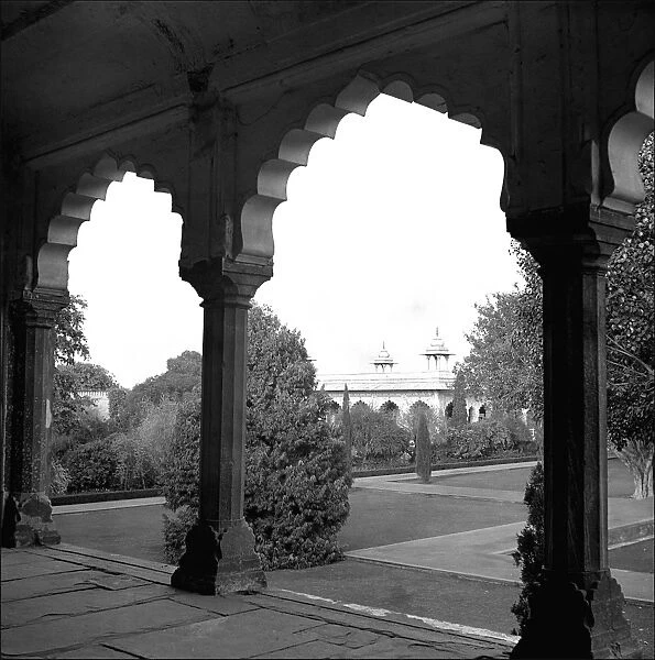 View through arches, Madhya Pradesh, India