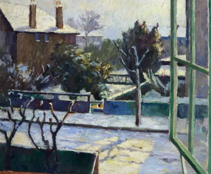 Framed Print : A View from the Artists Studio Framed Print : A View from the Artists Studio