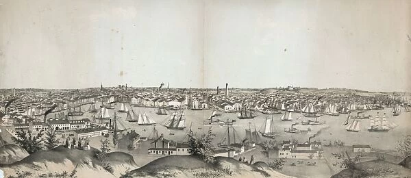 View of Baltimore, Md. from Federal Hill