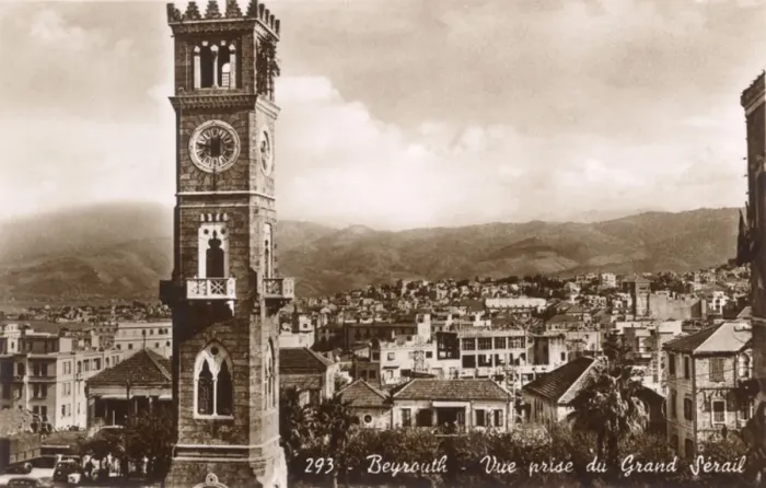 Framed Print : View of Beirut (Beyrouth) from Grand Serail, Lebanon Framed Print : View of Beirut (Beyrouth) from Grand Serail, Lebanon