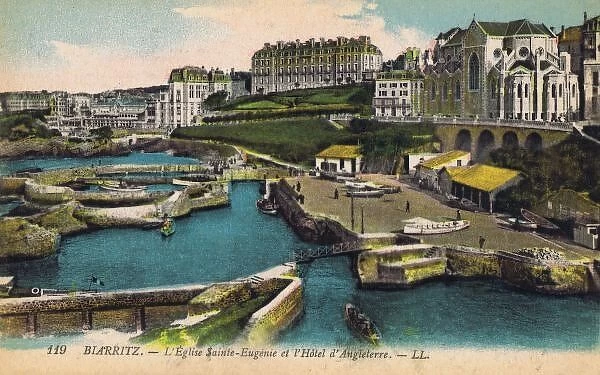 A view of Biarritz