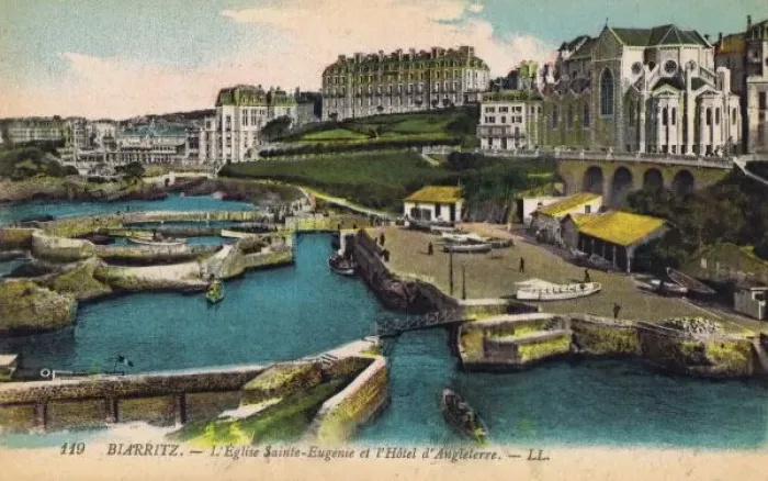 Framed Print : A view of Biarritz Framed Print : A view of Biarritz